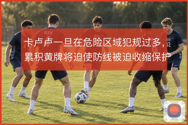 卡卢卢一旦在危险区域犯规过多，累积黄牌将迫使防线被迫收缩保护